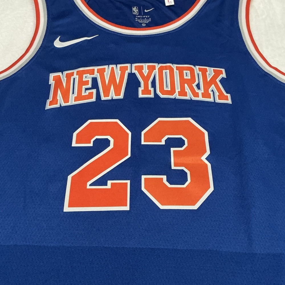 Nike New York Knicks Robinson 23 Swingman Icon Edition NBA Jersey Men 50/L - Picture 4 of 12